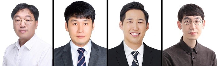 &nbsp; &nbsp; &nbsp; &nbsp; &nbsp; &nbsp; &nbsp; &nbsp; &nbsp; &nbsp; &nbsp; &nbsp; &nbsp; &nbsp; &nbsp; &nbsp; &nbsp; &nbsp; &nbsp; &nbsp; &nbsp; &nbsp; &nbsp; &nbsp; &nbsp; &nbsp; &nbsp; &nbsp; &nbsp; (왼쪽부터) 박종열, 오범석, 김병수, 김한울 교수. 서울과기대 제공