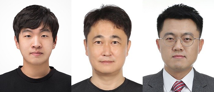 &nbsp; &nbsp; &nbsp; &nbsp; &nbsp; &nbsp; &nbsp; &nbsp; &nbsp; &nbsp; &nbsp; &nbsp; &nbsp; &nbsp; &nbsp; &nbsp; &nbsp; &nbsp; &nbsp; &nbsp; &nbsp; (왼쪽부터) 연세대 한동우 석사, 강원대 박용희 교수, 연세대 이창열 교수.연세대 제공