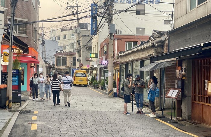 서울 종로구 서촌 거리. 이정국 기자