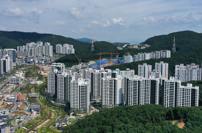 경기도 성남시 분당구 판교대장 도시개발사업구역 모습. 성남/연합뉴스