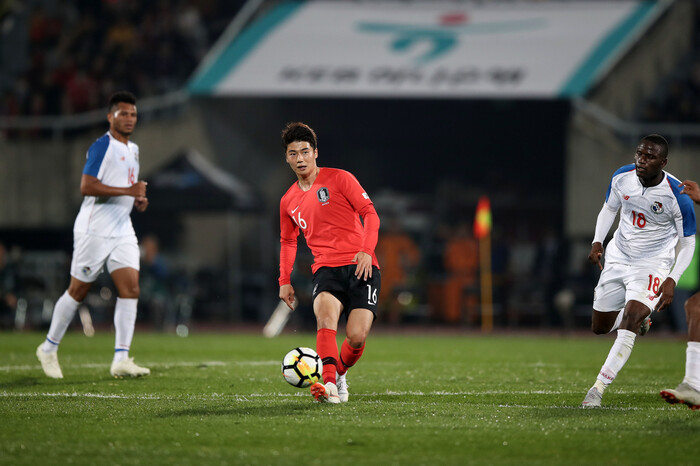 기성용. 대한축구협회 제공