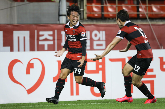 포항의 고영준. 한국프로축구연맹 제공
