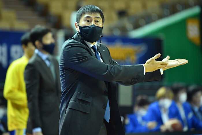 이상민 서울 삼성 감독. KBL 제공