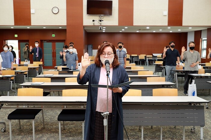 &nbsp; &nbsp; &nbsp; &nbsp; &nbsp; &nbsp; &nbsp; &nbsp; &nbsp; &nbsp; &nbsp; &nbsp; &nbsp; &nbsp; &nbsp; &nbsp; &nbsp; &nbsp; &nbsp; &nbsp; &nbsp; &nbsp; &nbsp; &nbsp; &nbsp; &nbsp; &nbsp; &nbsp; &nbsp; &nbsp; &nbsp; &nbsp; &nbsp; &nbsp; &nbsp; &nbsp; &nbsp; &nbsp; 삼육대 입학사정관 윤리강령 준수 서약식. 삼육대 제공
