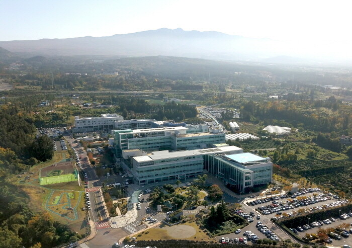 제주대학교병원 전경.