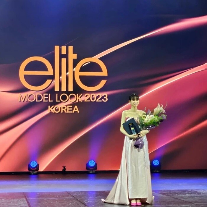 &nbsp; &nbsp; &nbsp; &nbsp; &nbsp; &nbsp; &nbsp; &nbsp; &nbsp; &nbsp; &nbsp; &nbsp; &nbsp; &nbsp; &nbsp; &nbsp; &nbsp; &nbsp; &nbsp; &nbsp; &nbsp; &nbsp; &nbsp; &nbsp; &nbsp; &nbsp;모델전공 22학번 이현지 학생이 ‘2023 elite MODEL LOOK’ 한국대회에서 1위를 입상했다.동덕여 대 제공