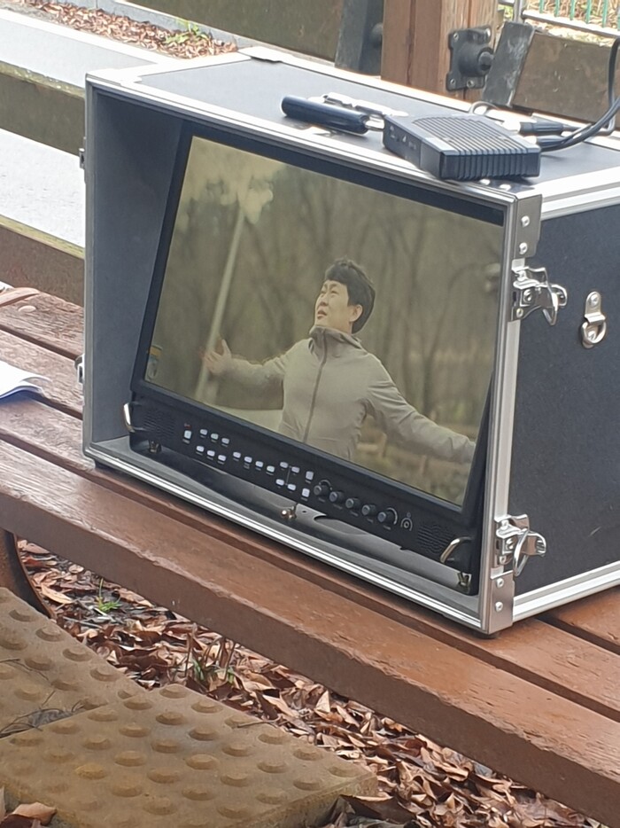 사회적기업 필름에이지가 제작 중인 마을영화 <소원을 빌다>(가제)의 한 장면.