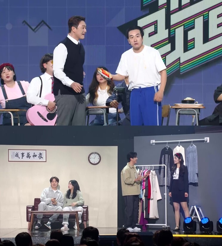 ‘개그콘서트’는 3년4개월 만에 돌아왔지만 ‘고려거란전쟁’에 밀려 1~2회가 본방송보다 늦게 시작했다. 한국방송 제공