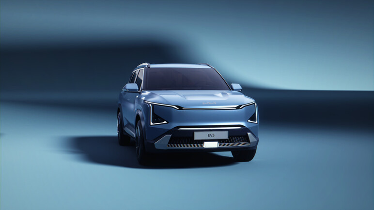 더 기아 이브이 파이프(The Kia EV5) 외장. 기아 제공.