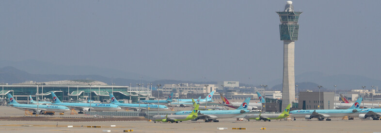 인천공항 모습. <한겨레> 자료 사진