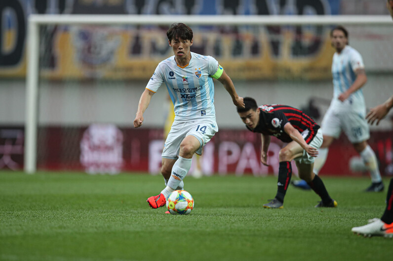 울산 현대 베테랑 미드필더 김보경. 한국프로축구연맹 제공