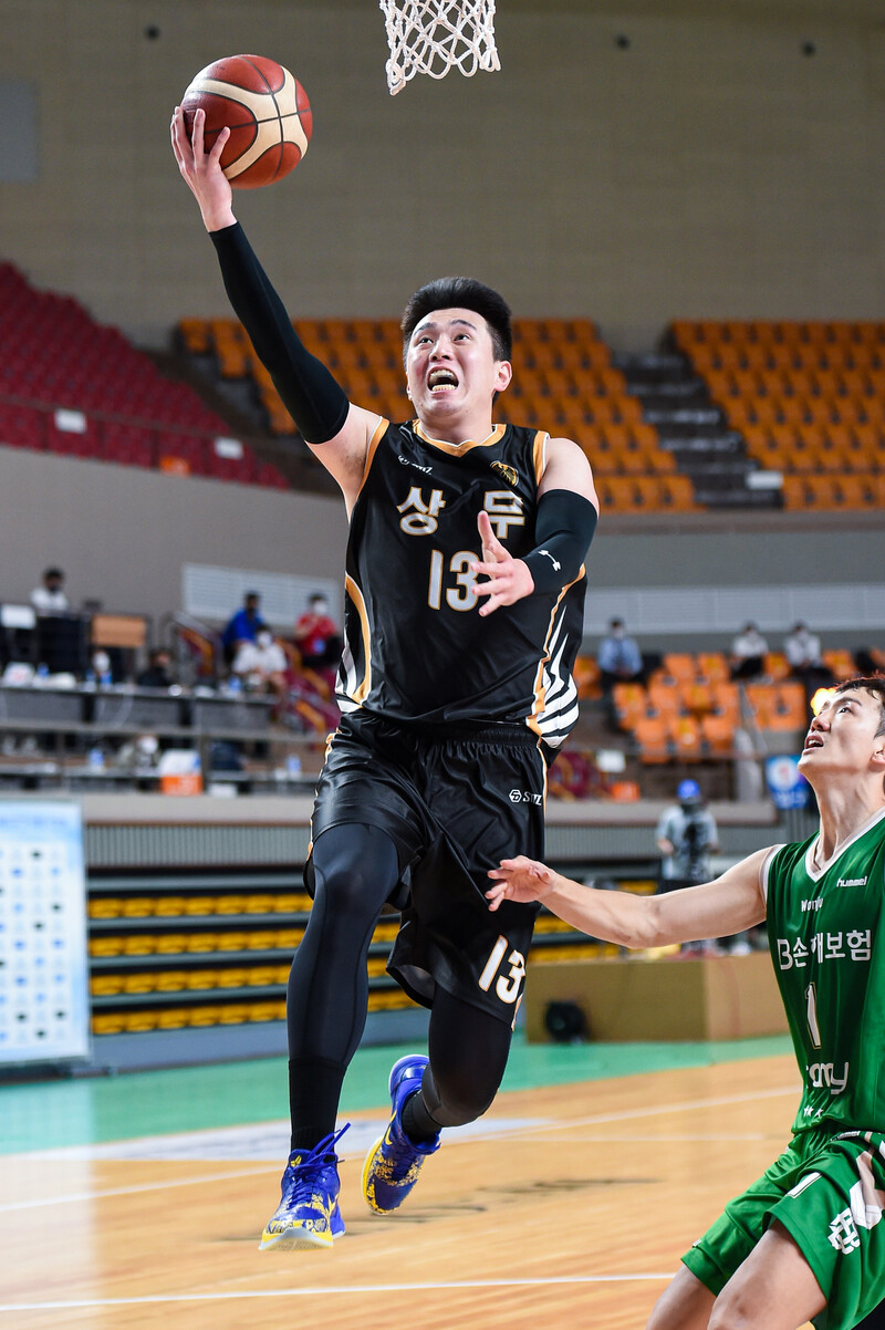 상주 상무 강상재. KBL 제공