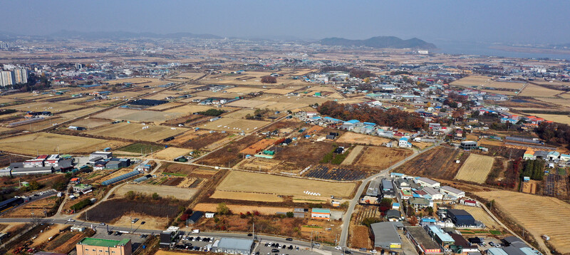 한강2 콤팩트시티 조성될 경기도 김포시 양촌읍 일대. 연합뉴스