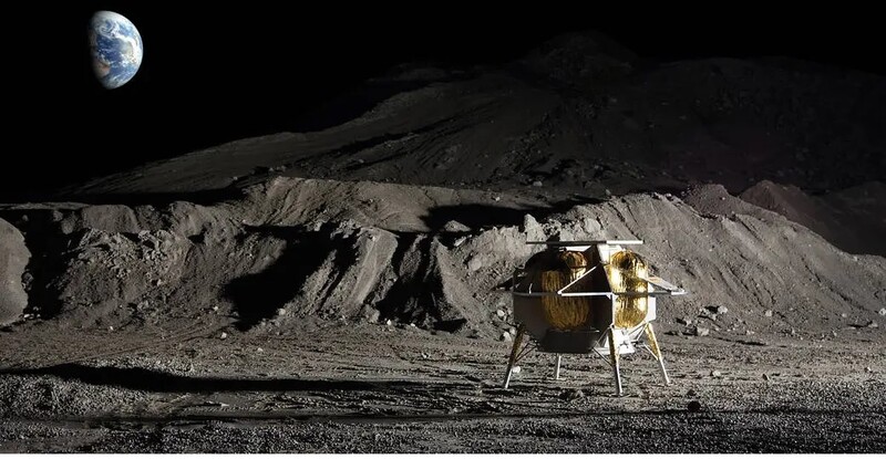 미국 아스트로보틱의 달 착륙선 ‘페레그린’. 아스트로보틱 제공