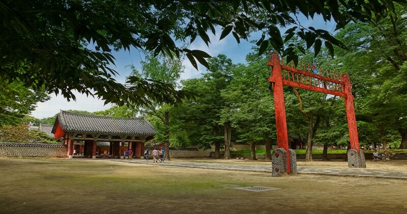 전주 한옥마을에 있는 경기전의 모습. 전주한옥마을닷컴 누리집 갈무리.