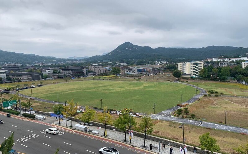 서울 종로구 송현동 부지 전경. 서울시 제공