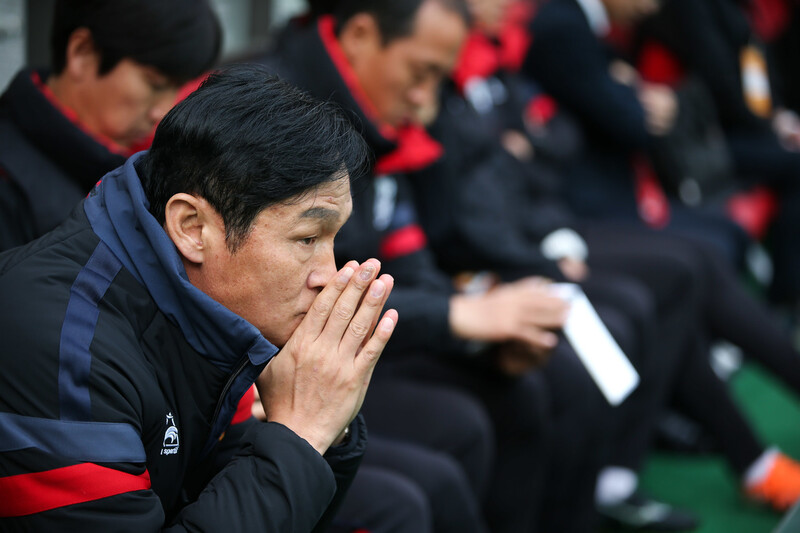 최용수 FC서울 감독. 한국프로축구연맹 제공