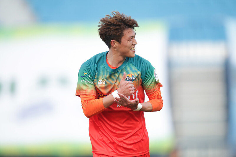강원FC 김승대. 한국프로축구연맹 제공