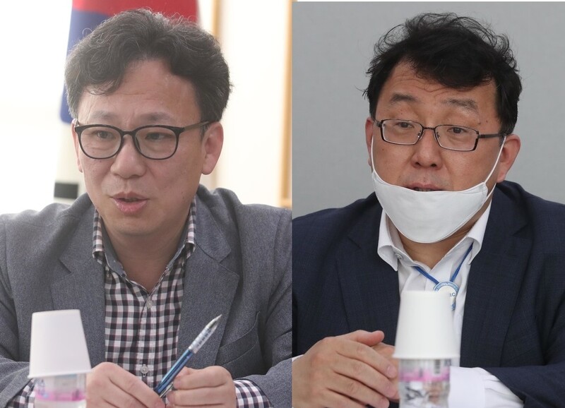 김창보 서울시 공공보건의료재단 대표(왼쪽)와 이경수 영남대 예방의학과 교수