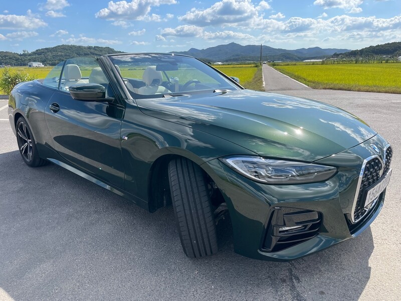 BMW 뉴 420i 컨버터블 옆모습