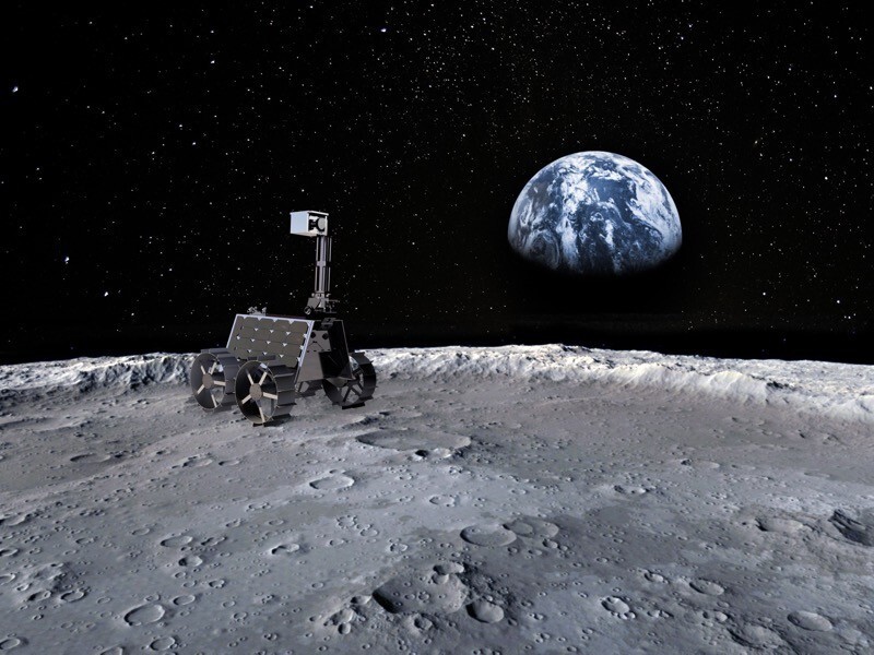 아랍에미리트의 달 로봇탐사차 ‘라시드’. MBRSC 제공