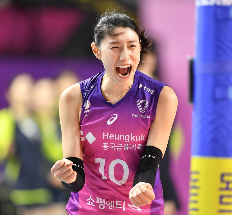 흥국생명 김연경. 한국배구연맹 제공