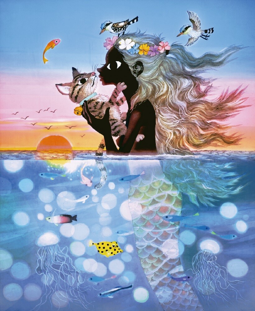 夕陽の中の愛の奇跡(レプリカ) 석양 사랑의 기적, 2004 夕陽の中の愛の奇跡(レプリカ) 석양 사랑의 기적, 2004