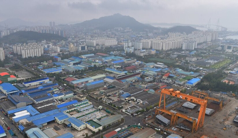 전남 목포시 연산동 삽진산업단지 전경. 연합뉴스