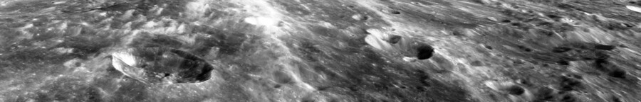 지난해 8월5일 발사된 달 궤도 탐사선 ‘다누리’가 지난달 24일 고해상도 카메라로 촬영한 달 뒷면의 실라르드 엠 크레이터 지역. 과학기술정보통신부 제공