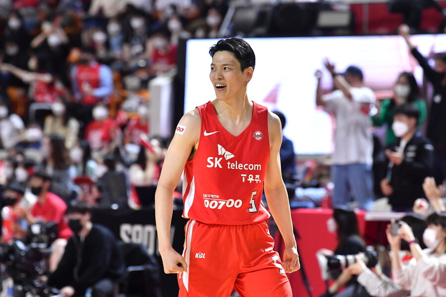 서울 에스케이(SK)의 김선형. KBL 제공