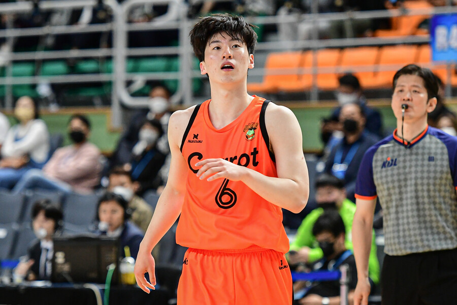 캐롯의 이정현. KBL 제공