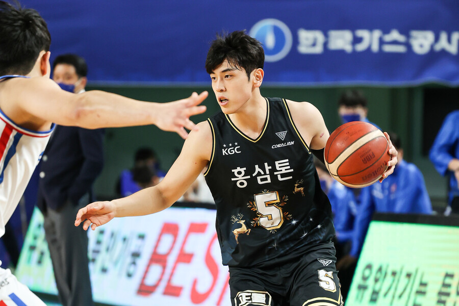 안양 케이지시(KGC) 인삼공사의 변준형. KBL 제공