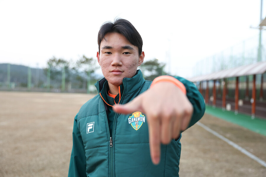 강원의 양현준. 한국프로축구연맹 제공