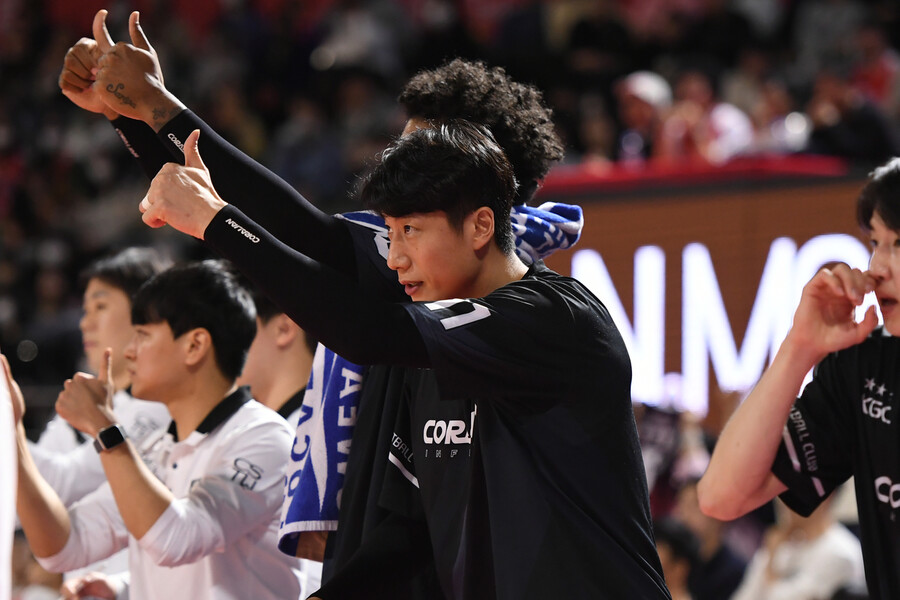 안양 케이지시(KGC) 인삼공사의 포워드 양희종. KBL 제공