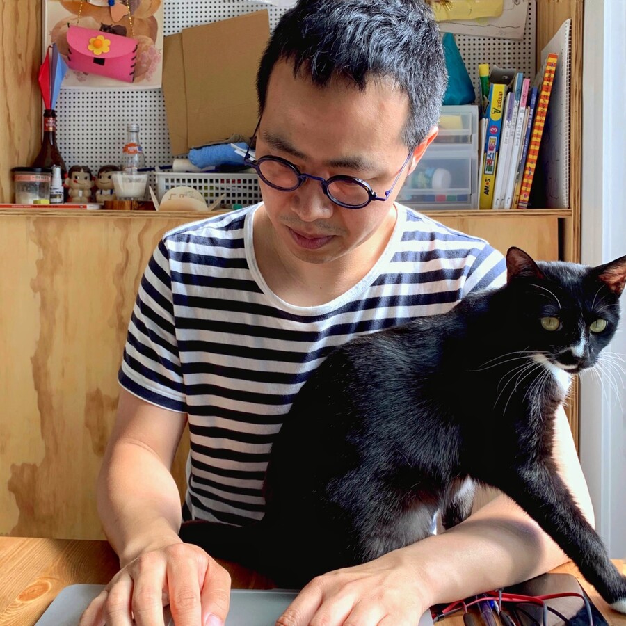 뉴스레터 ‘종종 업데이트’를 통해 일상과 미술에 대한 이야기를 하는 박재용씨. 사진 박재용 제공