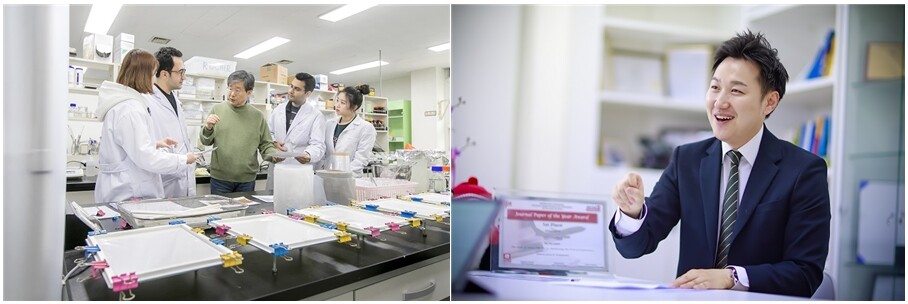 농학(Agricultural Science) 분야에 선정된 임종환 교수(사진 왼쪽)는 2016년부터 7년 연속으로 HCR에 선정됐다. 박상원 교수는 사회과학(Social Science) 분야에 선정됐다. 호텔 관광 마케팅, 테크놀로지, 빅데이터 등을 주로 연구한다. 2021년 경희대 부임으로 20년만에 한국에 돌아온 그는 ‘한국 관광 산업의 시스템 구축’을 개인적 목표로 삼았다. 경희대 제공