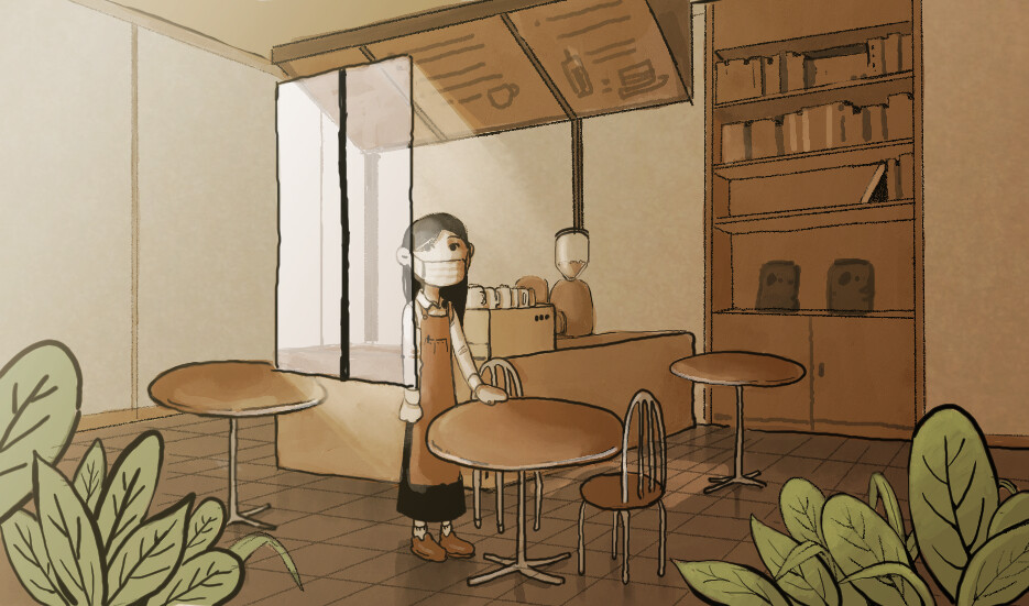 이십대 청년이 ‘김여사의 어쩌다 마을’을 먼저 읽고 그리다. 김우석