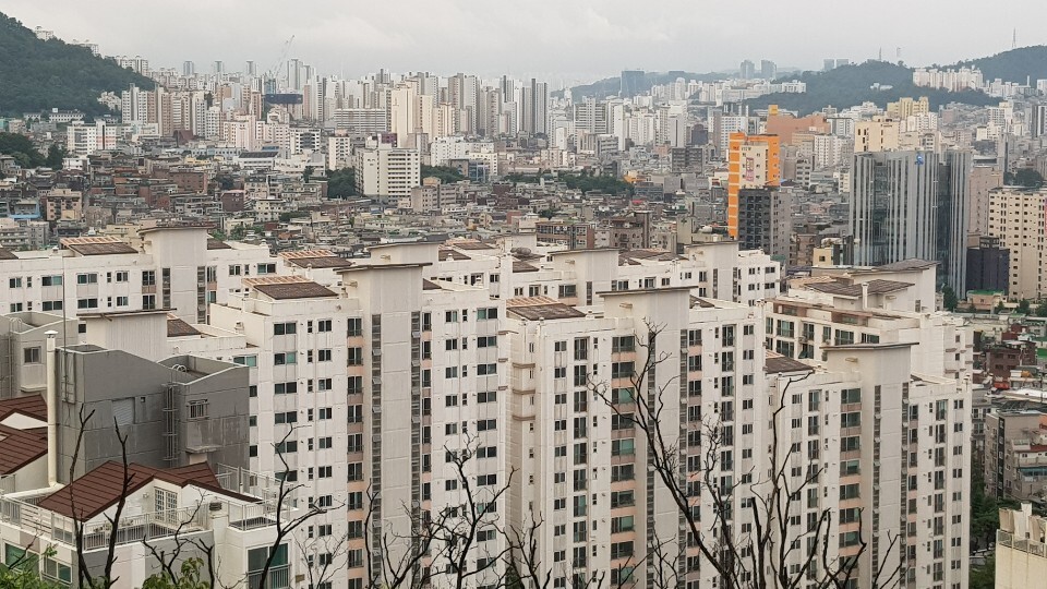 서울 강북지역의 주택가 모습. 한겨레 자료사진