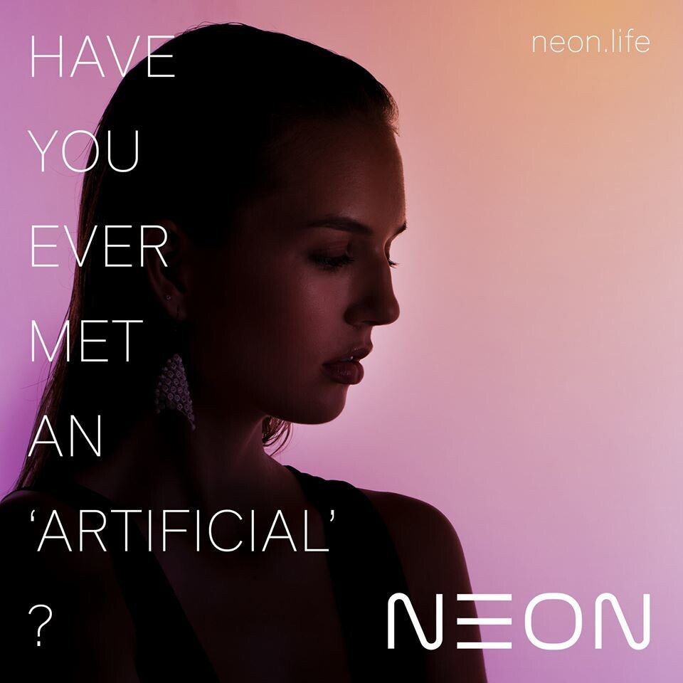 삼성전자가 시이에스(CES)에서 공개할 차세대 인공지능(AI) 네온(NEON). 네온 페이스북 계정