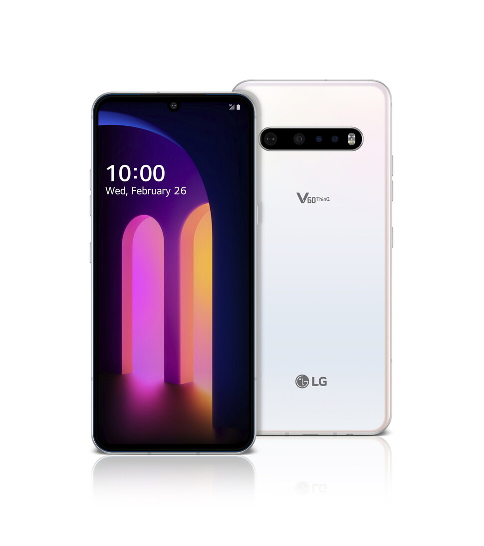 LG V60 ThinQ 제품 사진. LG전자 제공