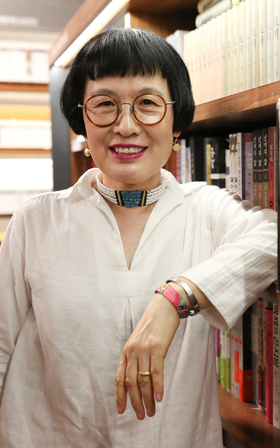 시인 김혜순. 김정효 선임기자 hyopd@hani.co.kr