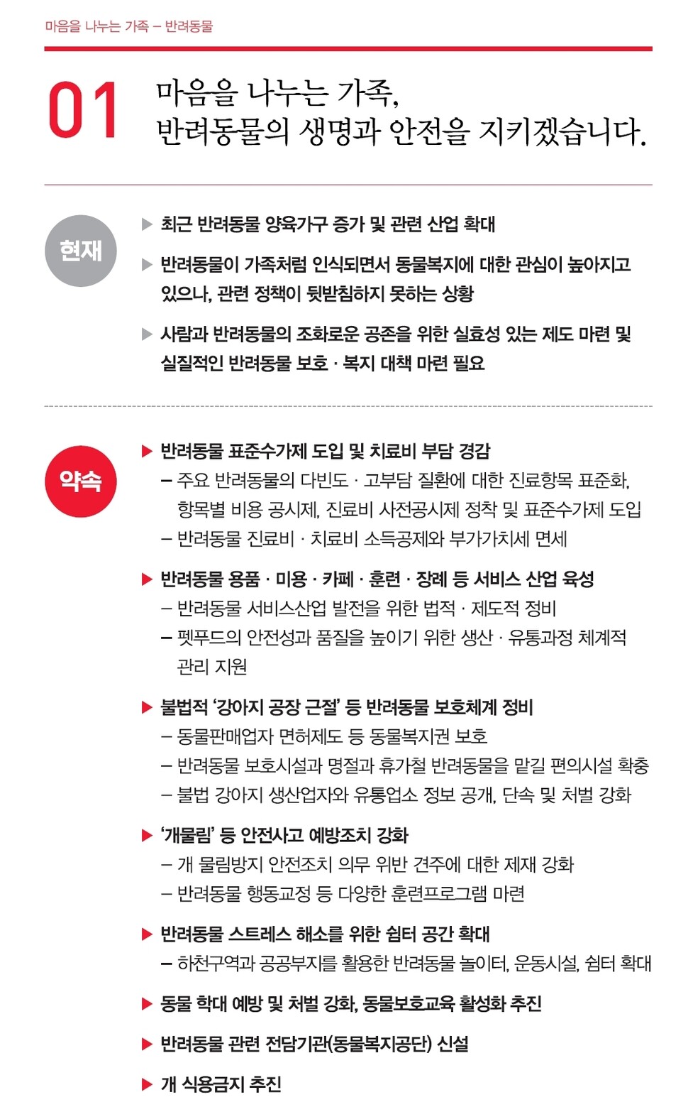 국민의힘 정책공약집