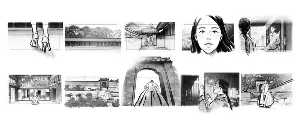 한국문화재재단 문화유산 방문 캠페인 코리아 인 패션-공주의 꿈(2021).사진 차지은 제공