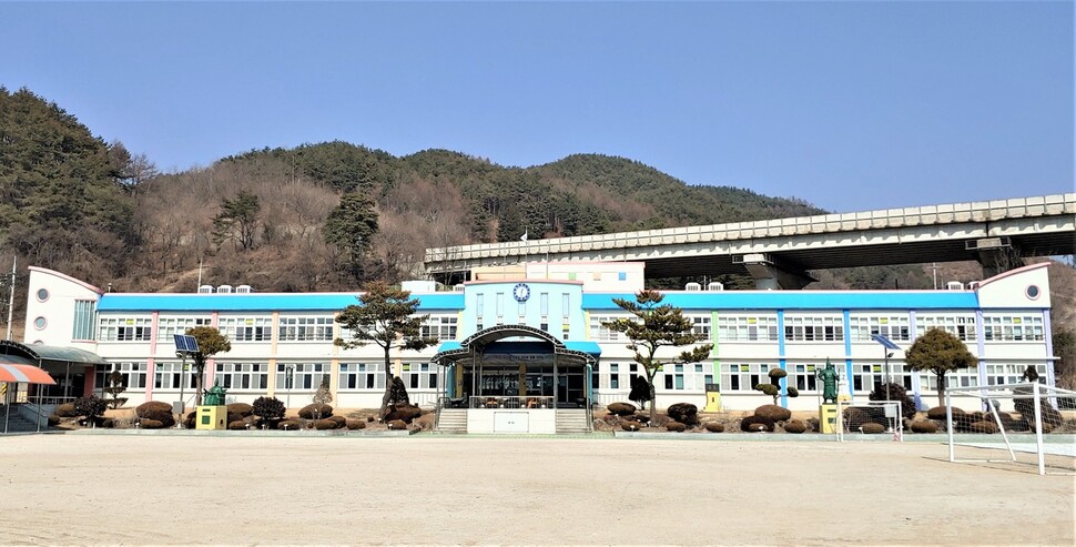 경남 함양군 서하면 서하초등학교.