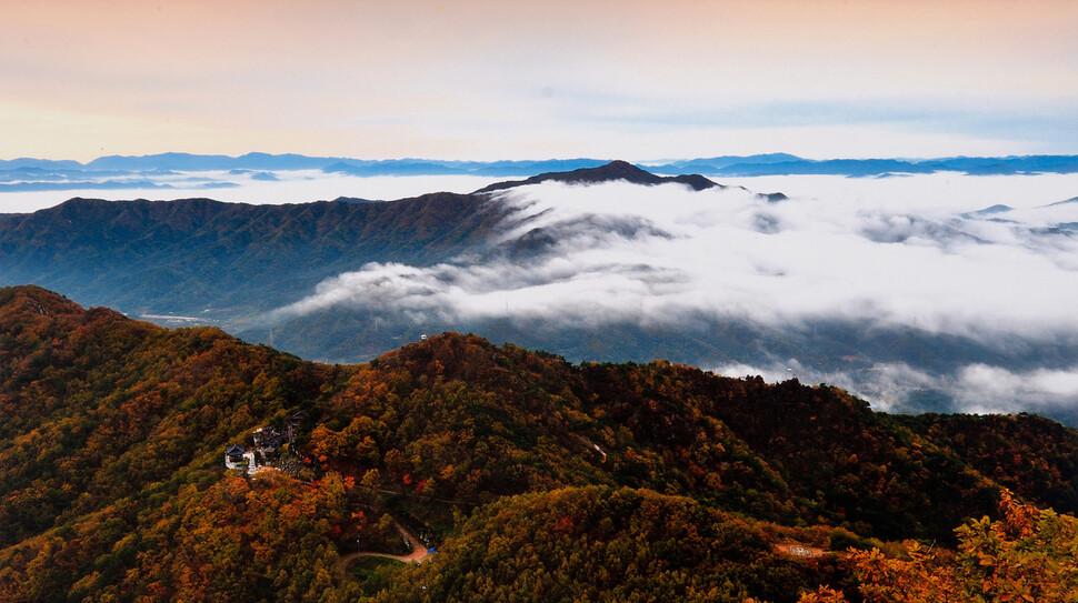 팔공산 가을 전경. 경북도 제공