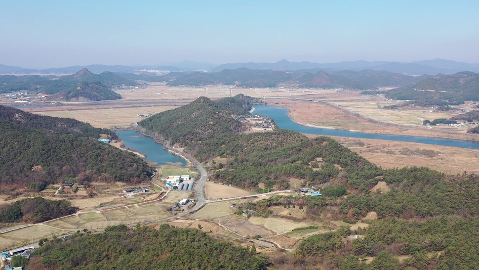 2024년까지 440억원을 들여 남도 의병역사 박물관을 조성할 나주시 공산면 신곡리 일대. 전남도청 제공