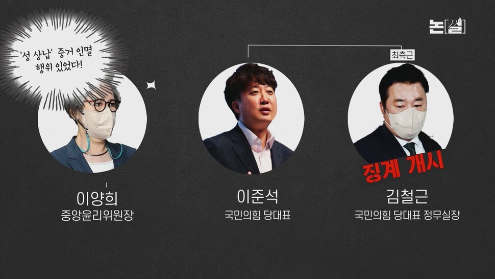 [논썰] 신문·방송엔 안 나온 ‘이준석 의혹’ 실체 상세분석. 한겨레TV