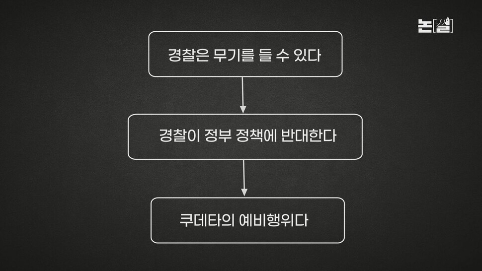 [논썰] 돌격대장인가 스타장관인가, “쿠데타” 외치는 이상민. 한겨레TV