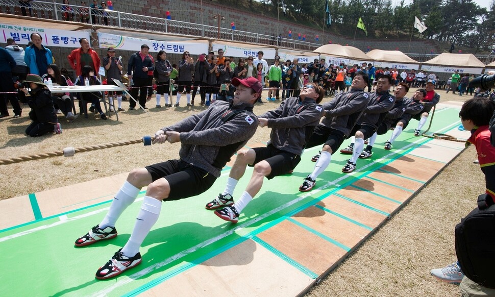 당진시는 코로나19로 열지 못하던 전국 스포츠 줄다리기 대회를 오는 15일 개최한다. 당진시 제공