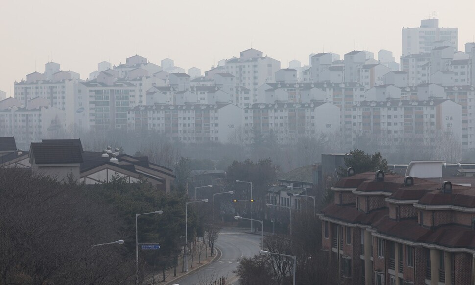 경기도 고양시 일산 신도시 일대의 모습. 연합뉴스